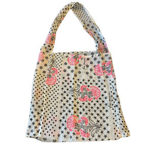 Free People cotton linen tote bag